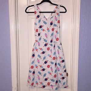 Ice cream/popsicles dress size small